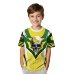 Banana Logo 3D Tshirt Custom Skull Emblem Yellow White