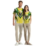 Banana Logo 3D Tshirt Custom Skull Emblem Yellow White