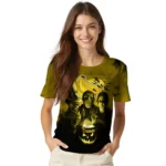 Banana Logo 3D Tshirt Horror Icons Yellow Black