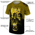 Banana Logo 3D Tshirt Horror Icons Yellow Black
