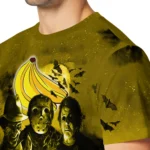 Banana Logo 3D Tshirt Horror Icons Yellow Black