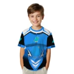 bird logo 3d tshirt custom futuristic armor blue black white best selling.webp