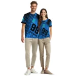 bird logo 3d tshirt custom splatter art motif blue black best selling.webp