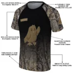 bird logo 3d tshirt custom tree branches design black best selling.webp