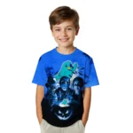 bird logo 3d tshirt horror icons blue black best selling.webp